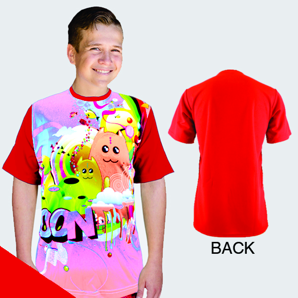 Junior Rico Sublimation crew neck T-shirt 9-10