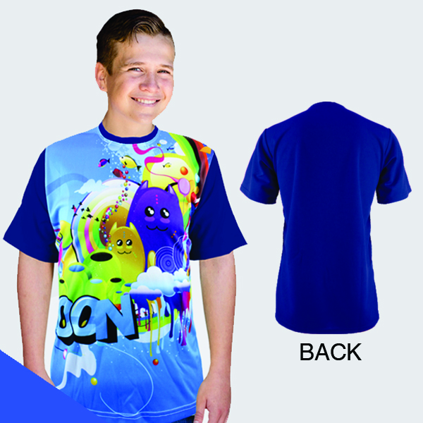 Junior Rico Sublimation crew neck T-shirt 9-10