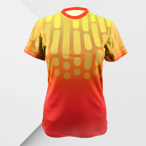 Ladies Birdseye Colour Splash Crew Neck+FC