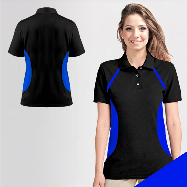 Ladies Tae Interlock Sublimation Golf Shirt