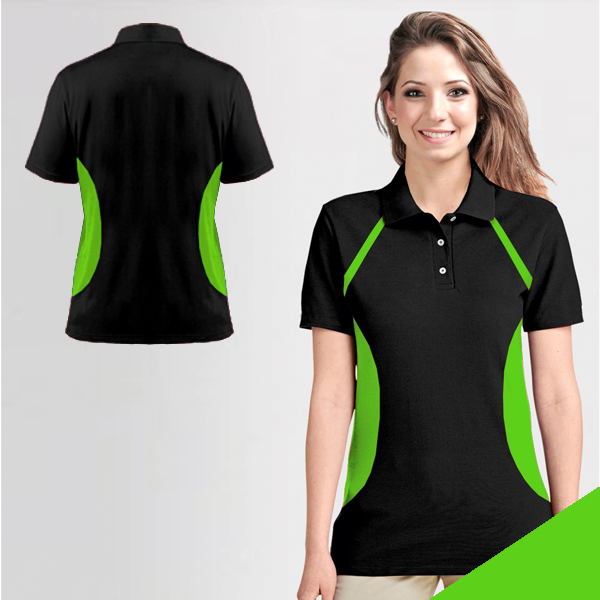 Ladies Tae Interlock Sublimation Golf Shirt