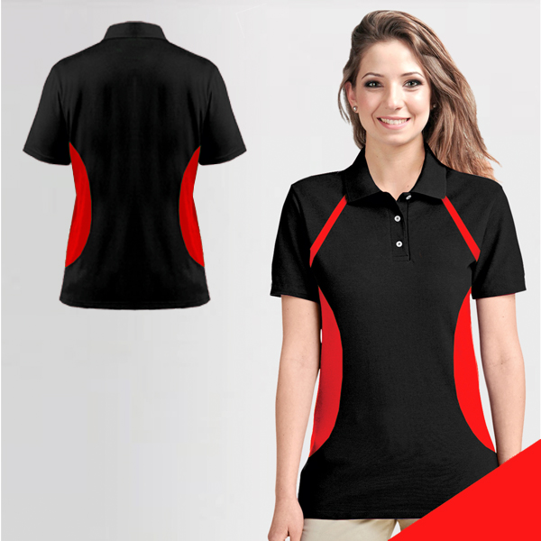 Ladies Tae Interlock Sublimation Golf Shirt