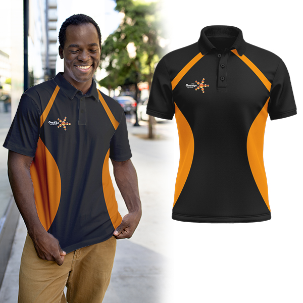 Mens Tae Interlock Sublimation Golf Shirt