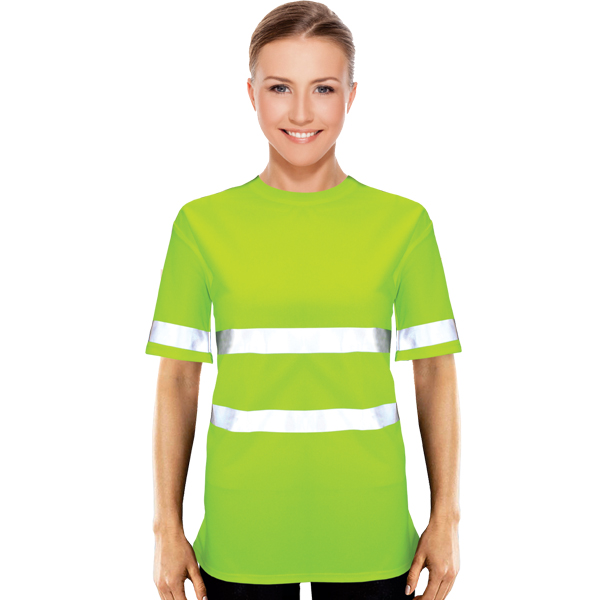 Ladies Jesny C-Neck Tshirt Reflective with A7 DTF