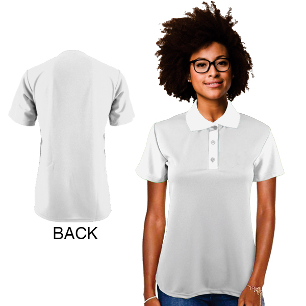 Ladies Tokyo Golf Shirt with spot sublimation