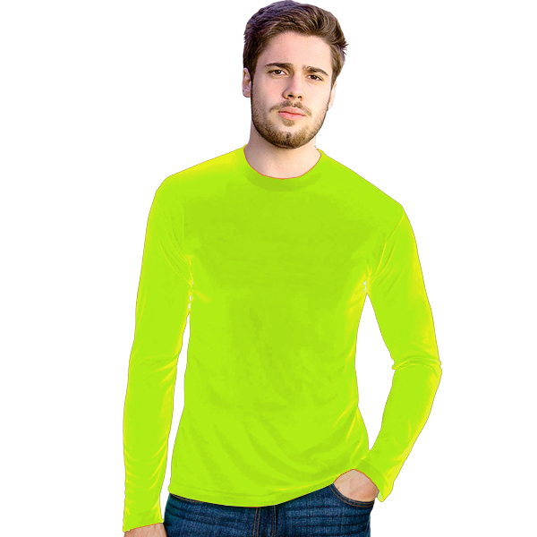 Mens Raye Long Sleeve crewneck wit A7 DTF