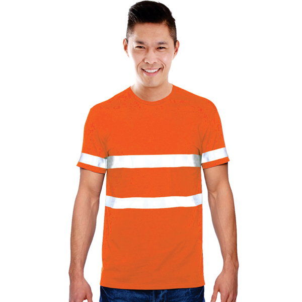 Mens Jesny Crew Neck Tshirt Reflective with A7 DTF