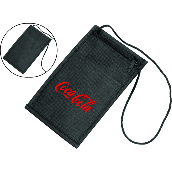 Landrey Lanyard pouch with 1 colour print