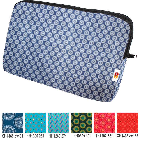 Shweshwe Zip Around Laptop Sleeve