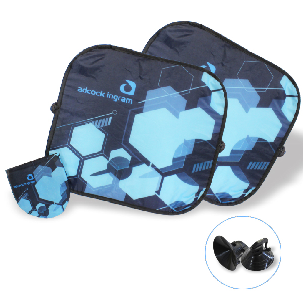 Rai Window Visors with Edge to Edge FC Print