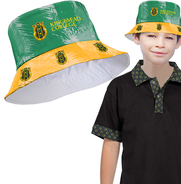 Kids Reversible Bucket Hat with FC print 1 Side