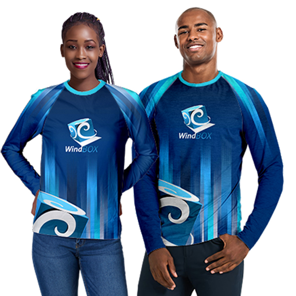 Unisex Raglan Long Sleeve Birdseye with FC