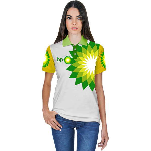 Ladies Custom Golf Shirt with FC print