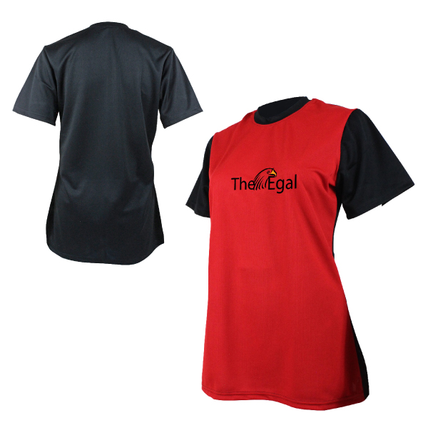 Ladies Luna Birdseye Crew Neck with 1 Col