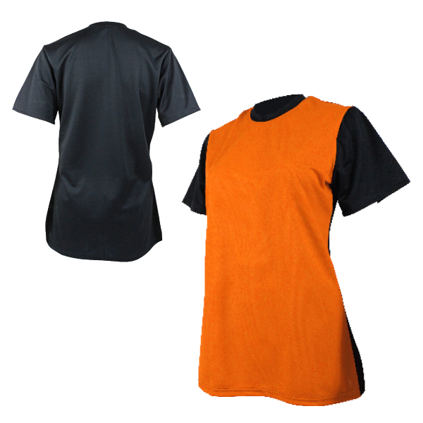 Ladies Luna Birdseye Crew Neck with 1 Col