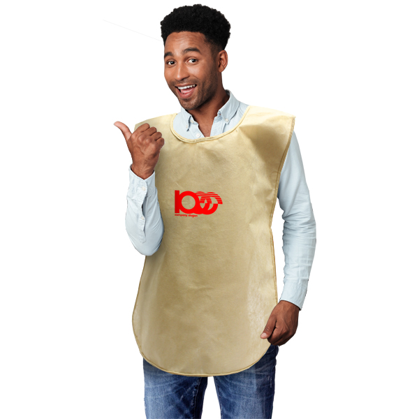 Recycled PET Bib  with 1 colour  print