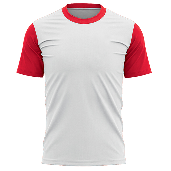 Mens Birch Birdseye Crew-Neck+1 Col Print