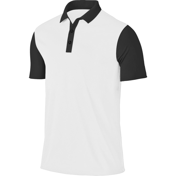 Mens Luna Golf Shirt with 1 col print