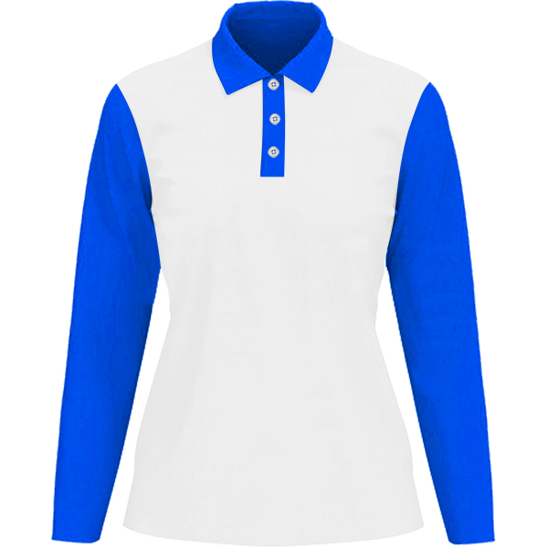 Ladies Ari Golf Shirt with 1 col 1 col print