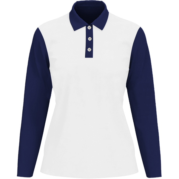 Ladies Ari Golf Shirt with 1 col 1 col print