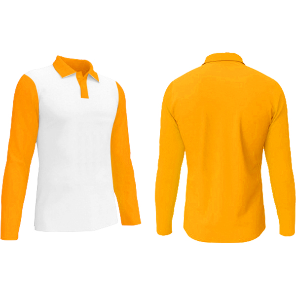 Mens Ari Golf Shirt with 1 col 1 col print