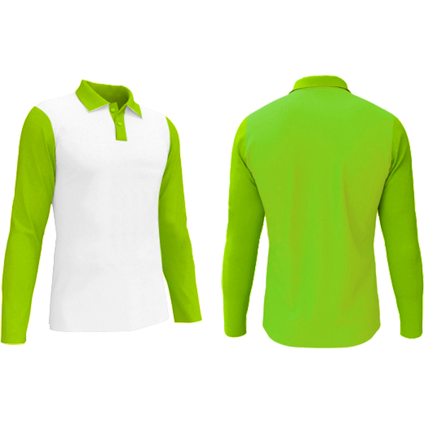 Mens Ari Golf Shirt with 1 col 1 col print