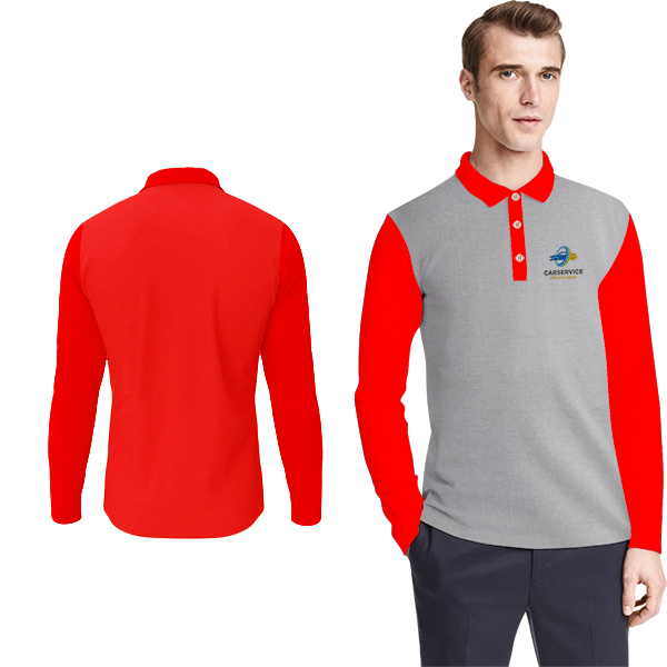 Mens Sloan Golf Shirt with 1 col print