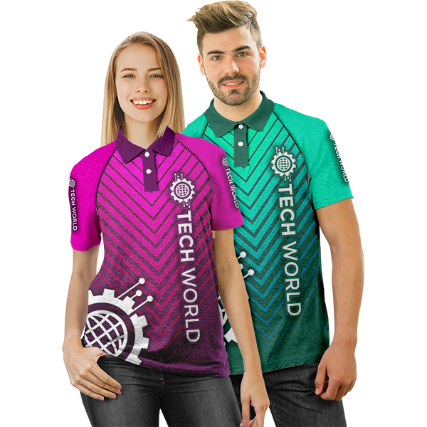 Unisex Abner Raglan Interlock Golf Shirt wt FC