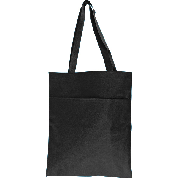Shoulder Shopper Bag with Pocket + 1 Col