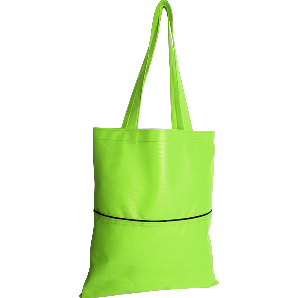Hama Shoulder Shopper Bag with Piping + 1 Col
