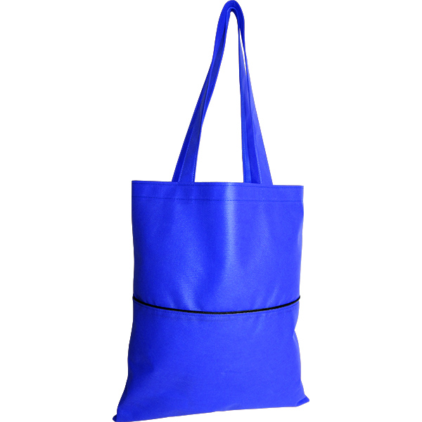 Hama Shoulder Shopper Bag with Piping + 1 Col