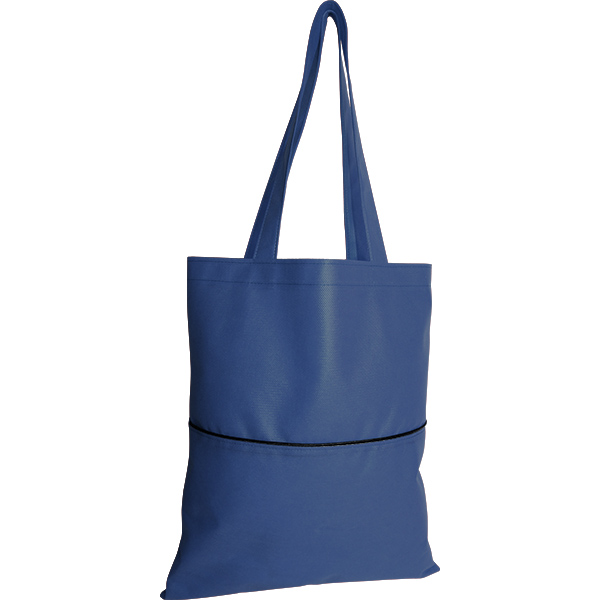 Hama Shoulder Shopper Bag with Piping + 1 Col