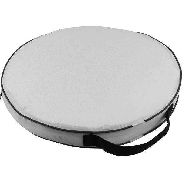 Round Stadium Cushion with piping + 1 col print