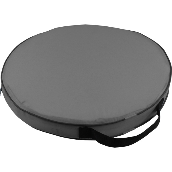 Round Stadium Cushion with piping + 1 col print