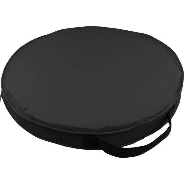 Round Stadium Cushion with piping + 1 col print