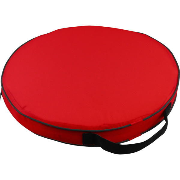 Round Stadium Cushion with piping + 1 col print