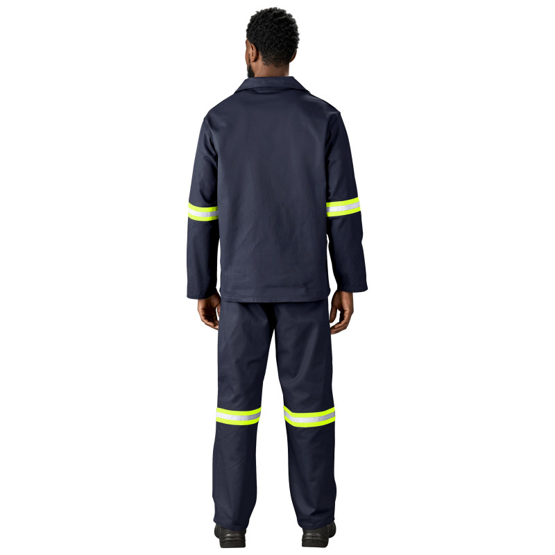 Artisan Premium 100% Cotton Jacket - Reflective Arms - Yellow Tape