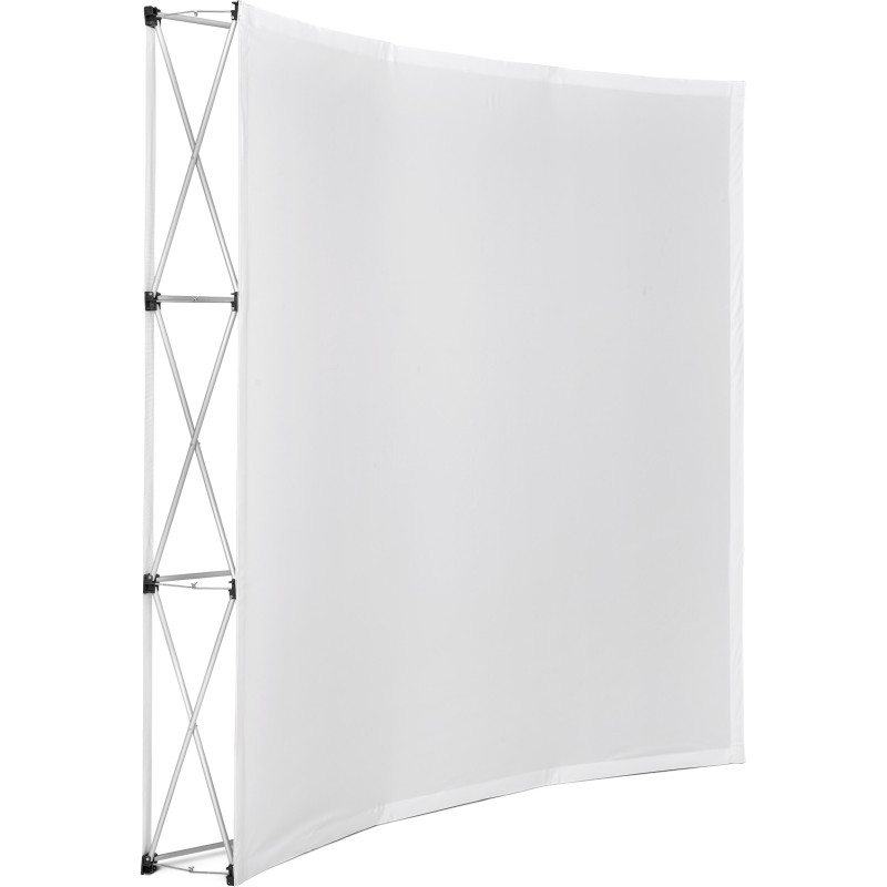 Legend Curved Banner Wall 2.15m x 2.25m