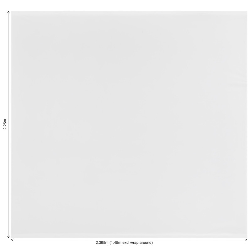 Legend Curved Banner Wall Skin with Wings 2.32m x 2.25m (Excludes Hardware)