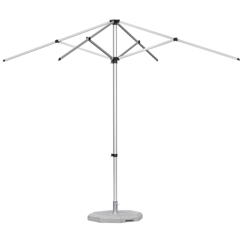 Fade Resistant Parasol Sliding Pole 2m x 2m