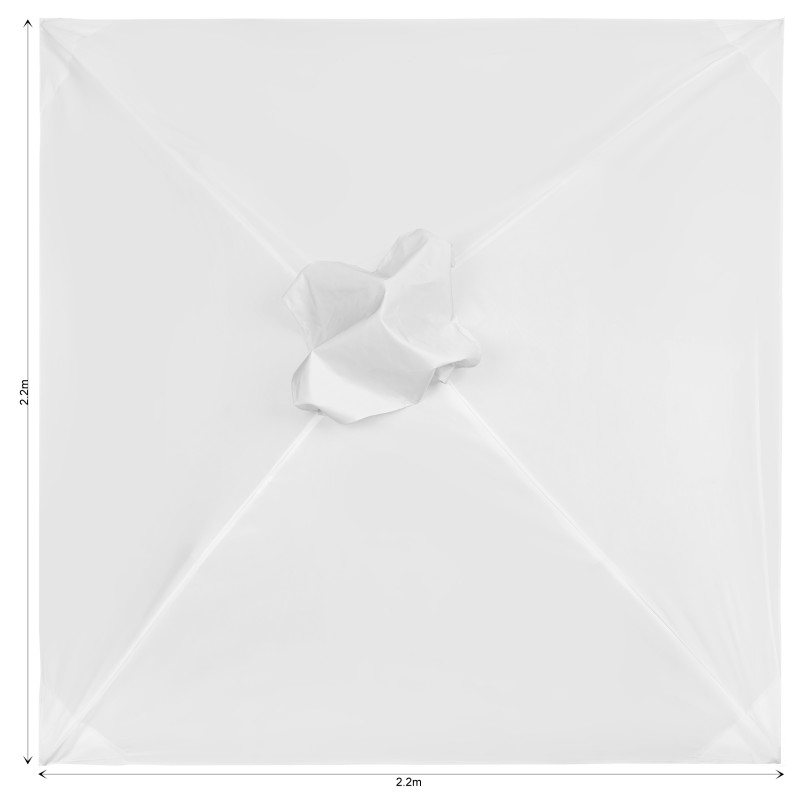 Fade Resistant Parasol Roof 2.2m x 2.2m