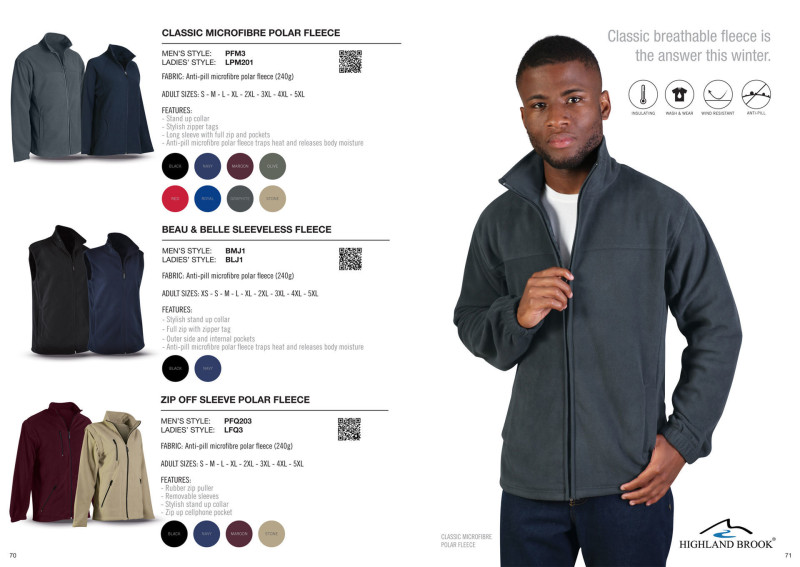 Classic Microfibre Polar Fleece