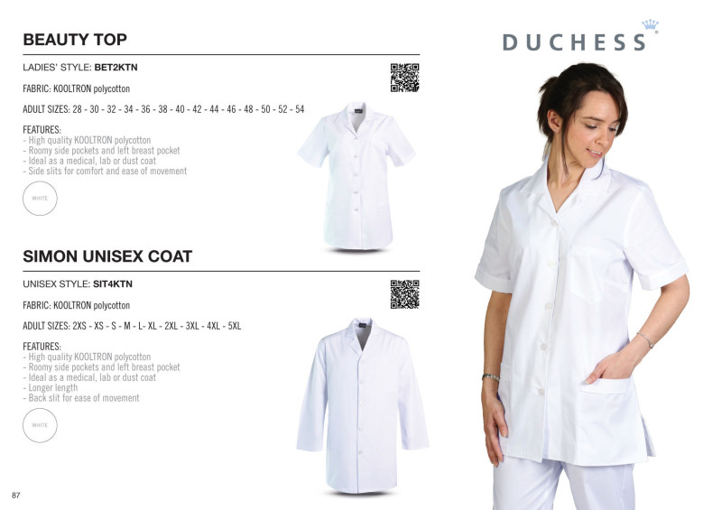 Simon Unisex Coat - Long sleeve