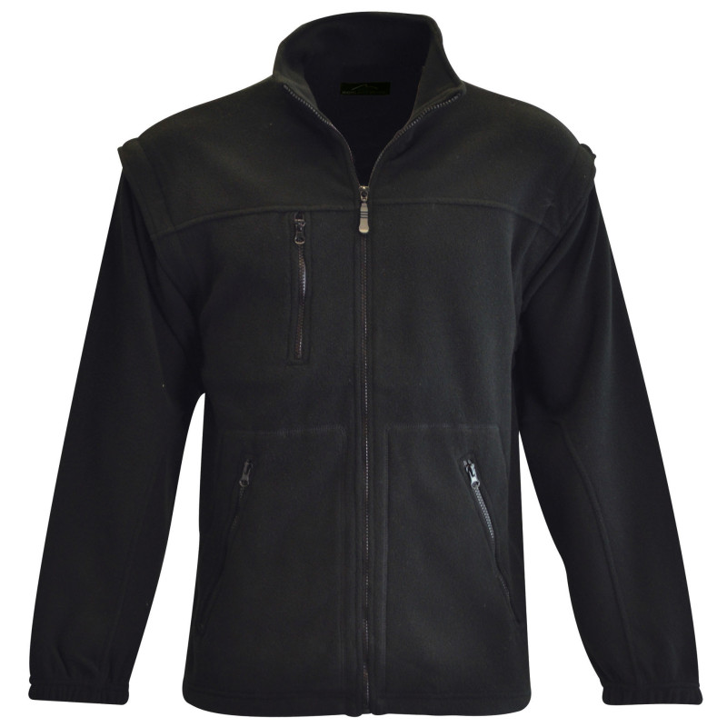 Zip Off Sleeve Polar Fleece