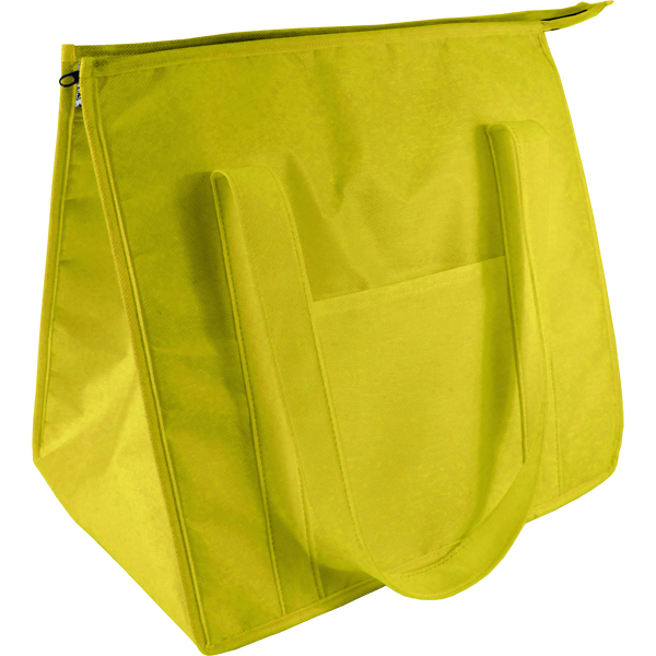 Albus Tote Cooler with 1 col print + pocket 