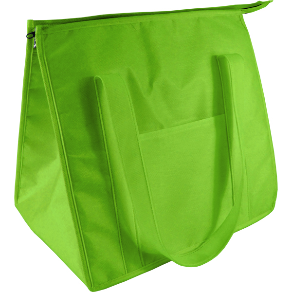 Albus Tote Cooler with 1 col print + pocket 