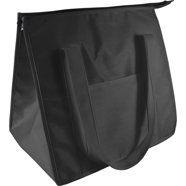 Albus Tote Cooler with 1 col print + pocket 