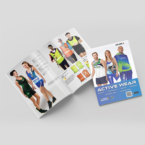 Active Wear A5 booklet with 20 pages