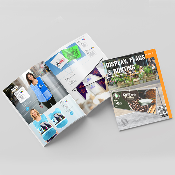 Display Flags and Bunting A5 booklet with 20 pages