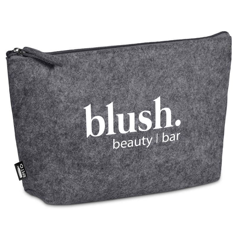 Okiyo Kesho RPET Felt Mini Cosmetic Bag